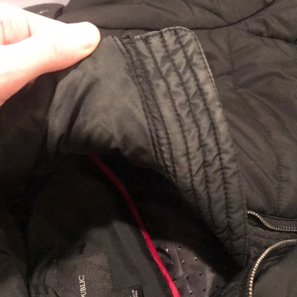 Banana Republic Puffer Coat w/ Fur Hood - Picture 6 of 8